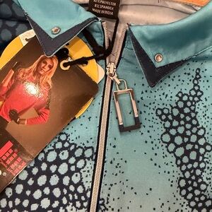 Jamie Sadock Blue and Navy Tank Top